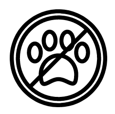 Tiere nicht erlaubt